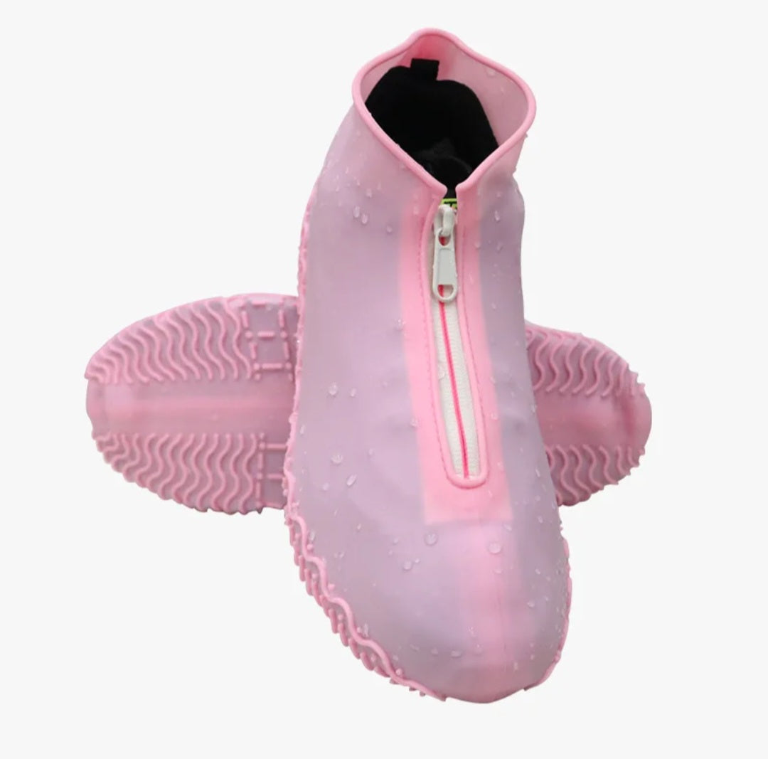 Vantette skotrekk i rosa farge med rosa glidelås - DrySteps