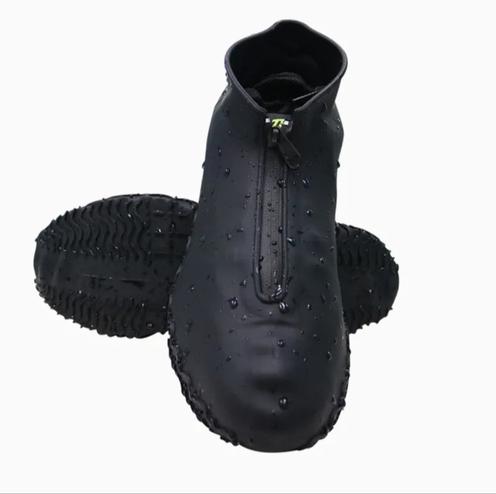 Vantette skotrekk i svart farge med svart glidelås - DrySteps