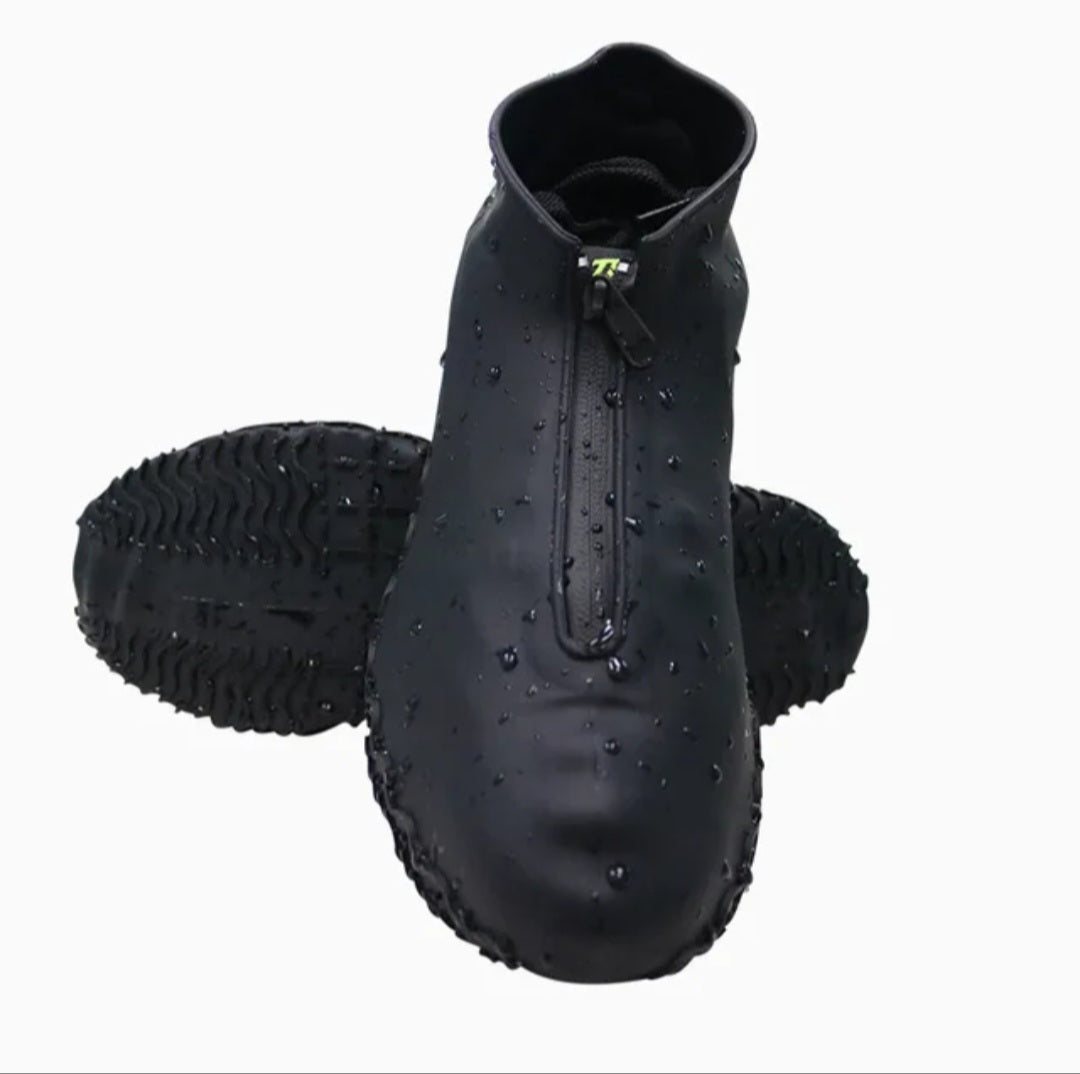 Vantette skotrekk i svart farge med svart glidelås - DrySteps